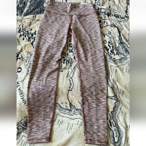NWT Old Navy Size Medium High-rise Full Length Athletic Leggings Brown Pattern